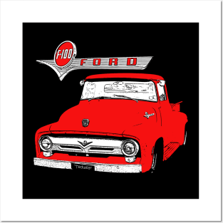 1956 F100 Posters and Art